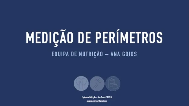 Guia de Medição de Perímetros - Equipa de Nutrição Ana Goios